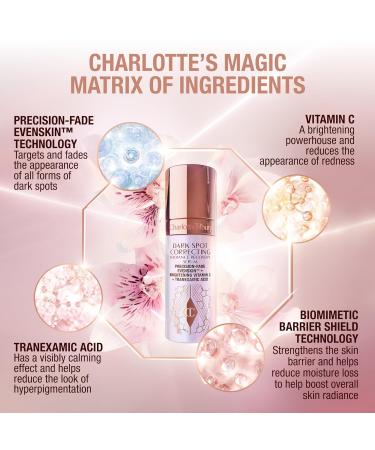 Charlotte Tilbury Radiance Recovery Dark Spot Serum - Tranexamic Acid & Vitamin C Serum for Brighter Looking Under Eyes Redness Uneven Skin Tone - Treatment to Reduce Appearance of Aging Skin 0.34 Ounce (Pack of 1) - Buy Online on GoSupps.com