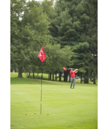 Callaway Backyard Driving Range Golf Flags - 6.5 Ft. - 2 Pack - Red - Buy Online on GoSupps.com
