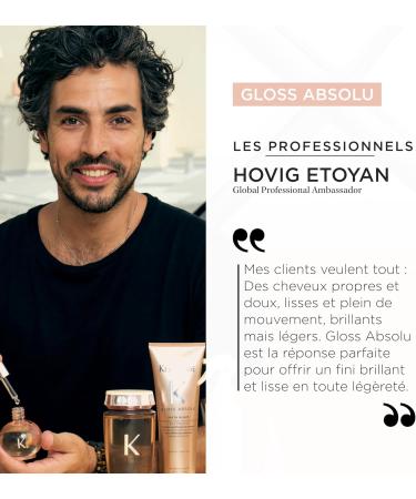 K RASTASE Gloss Absolu - Anti-Frizz Glaze Milk - Spray Disciplinant tout-en-1 - Acide Hyaluronique Acide Glycolique et Rose Sauvage - Cheveux Longs et Sujets aux Frisottis Format 190ml - Buy Online on GoSupps.com