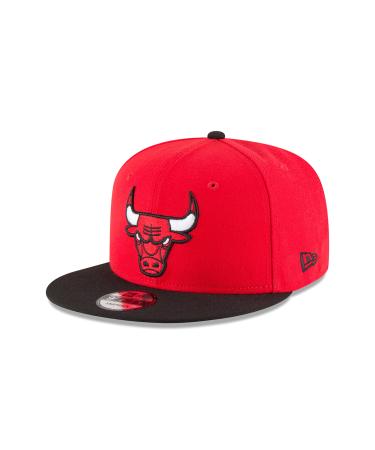 New Era NBA 9Fifty 2Tone Snapback Cap Chicago Bulls One Size Red