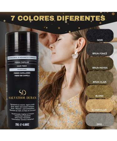 Salvathor Duran Hair Densifying Powder 25g - Hair Powder - Hair Fiber 25g - Hair Densifying Powder - Anti Baldness Powder - Buy Online on GoSupps.com