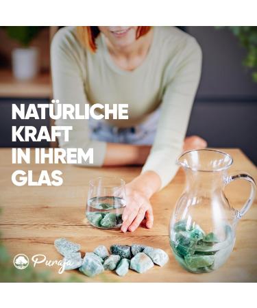 Puraja Aventurin Gemstone Set | Natural Premium Raw Stones | Healing & Chakra Crystals | 1000g Versatile Water Stones - Buy Online on GoSupps.com