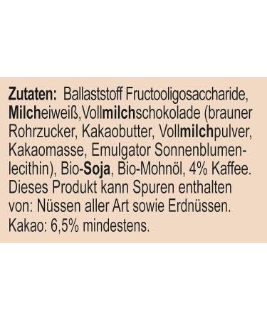 Seitenbacher Protein Bar Cappuccino - 16g Protein Gluten-Free Glycerin-Free (60g) | Boost Your Workout with 27% Protein! - Buy Online on GoSupps.com