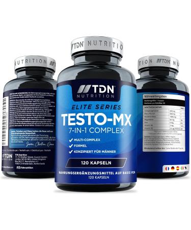 Test Boosters for Men - Premium Testosterone XL 60 Days Supply Supports Normal Testosterone Levels & Muscle - Zinc & Magnesium Booster Male Supplement UK Formulated - Packaging May Vary - Buy Online on GoSupps.com