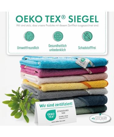Personalized Children's Badeponcho | Embroidered Hooded Towel - Oeko-Tex Standard 100 | Pure Cotton | Custom Name & Motif (Blue) - Buy Online on GoSupps.com