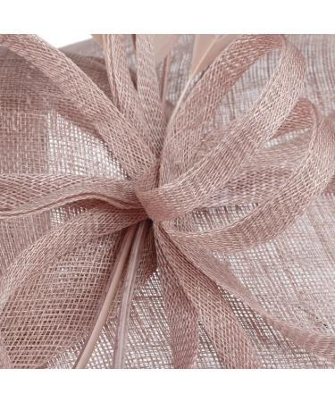 Buy McBURN 35902 Fascinator with Feathers - Old Pink | International Shipping Available - Buy Online on GoSupps.com