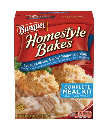 Banquet Homestyle Bakes Country Chicken 30.9-Ounce Boxes (Pack of 6)
