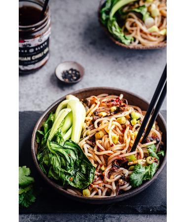 Blank Slate Kitchen Sichuan Chili Oil (8 oz) - Vegan, Gluten-free, Sugar-free Spicy Hot Sauce - Buy Online on GoSupps.com