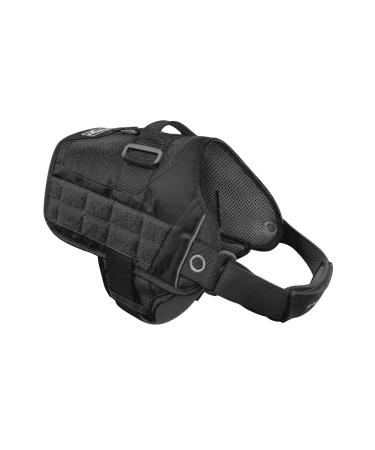 Kurgo RSG Townie Dog Harness Easy to Put on and Take Off Adjustable Chest and Belly Straps Size L Black Townie Black L