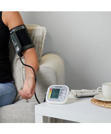 Salter BPA-9201-GB Automatic Arm Blood Pressure Monitor | Easy-to-Read Display | Heartbeat/Hypertension Indicator | WHO Guidelines | 2nd Gen BP Monitor - Buy Online on GoSupps.com