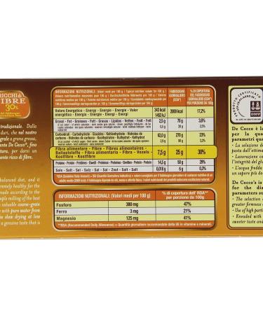  De Cecco De Cecco Whole wheat linguine 500 g - Buy Online on GoSupps.com