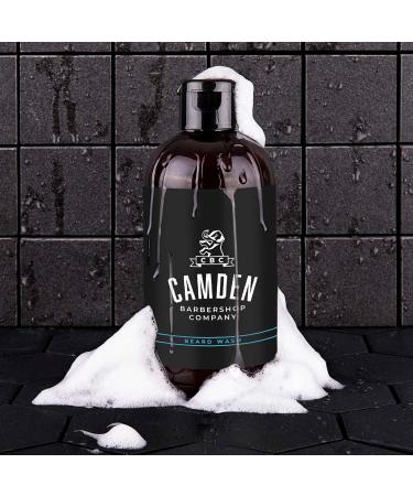 2-in-1 Beard Shampoo - Natural Beard Care & Facial Cleanser | Camden Barbershop Company | Made in Great Britain | 250ml - Buy Online on GoSupps.com