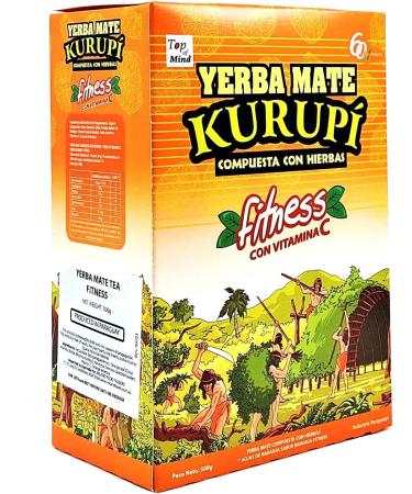 Kurupi Yerba Mate 500g: Strong Energy Boost for Fitness - Campesino Clasica - Buy Online on GoSupps.com