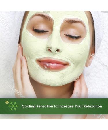 Sudden Change Green Tea Facial Mask - Diminish Wrinkles & Puffiness, Improve Texture, Purify Pores with Antioxidants - Cooling Sensation for Relaxation (3.4 oz x 2) - Buy Online on GoSupps.com