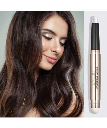 Wismee Pearl White Shimmer Eye Shadow Stick | Cream Eyeshadow Pencil | Makeup Cosmetics Gift for Women - Buy Online on GoSupps.com