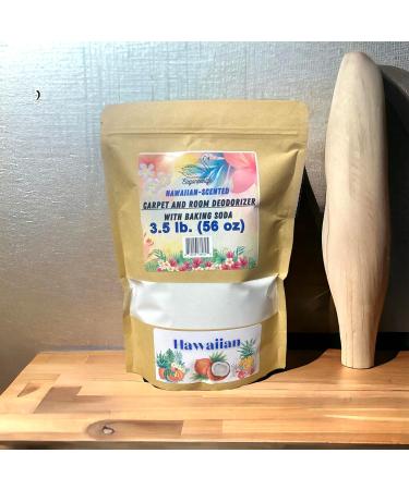 Eleganceinlife Hawaiian-Scented Carpet & Room Deodorizer 3.5 lb with Baking Soda | Freshen Your Home - Buy Online on GoSupps.com
