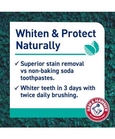 Arm & Hammer 100% Natural Whitening Toothpaste 75ml - Pack of 1 - Buy Online on GoSupps.com