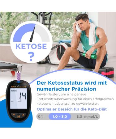 FORA 6 Connect: Bluetooth Multi-Parameter Test Strips (mg/dl) & Ketone Testing - International Shipping - Buy Online on GoSupps.com