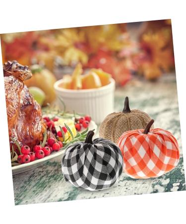 Zerodeko Foams Fake Pumpkin 12pcs Thanksgiving Pumpkin Artificial Party Supplies Environmental Foam Thanksgiving Assorted Fake Pumpkins Assorted Color 8.50X8.50X7.50CM - Buy Online on GoSupps.com