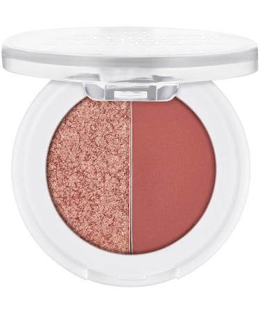 essence essence Soft Touch Duo Eyeshadow N 04 Gold 2 shades of gold Long lasting Immediate result Vegan free of microplastic particles nanoparticles perfume-free 1 pack (1.8 g)