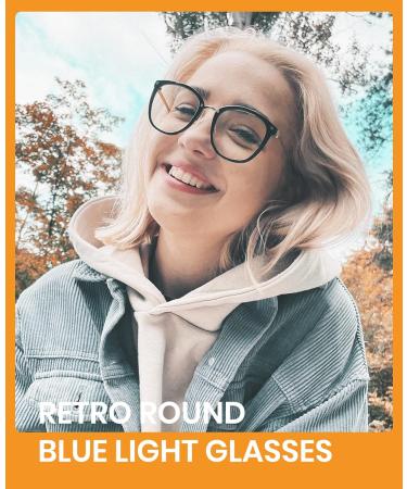 Cyxus TR90 Blue Light Blocking Glasses Gaming Eyewear Black Frame Glasses Anti Headache Eyestrain for Women Men - Buy Online on GoSupps.com