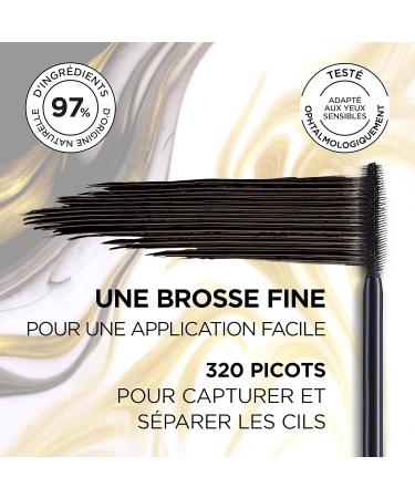 L'Or al Paris - Mascara Volume Millions de Cils - Baume Brun - 8 9 ml (Lot de 2) - Buy Online on GoSupps.com
