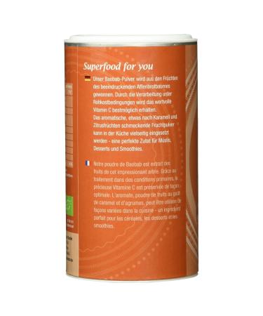 Govinda Alpia Organic Baobab Powder - Raw Vegan 200g | Premium Superfood for Health & Wellness - Buy Online on GoSupps.com