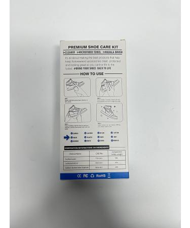 Madala Shoe Cleaner Kit - 200ml Sneaker Cleaning Solution for Leather, Nubuck, Suede, and Whites - Buy Online on GoSupps.com