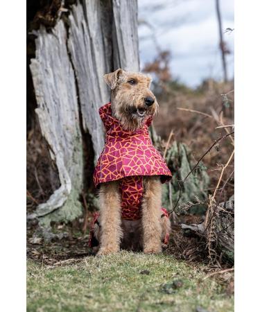 Buy Rukka Pets HAYTON WARM Raincoat for Dogs - Carmine Red | Perfect for Rainy Days | International Shipping - Buy Online on GoSupps.com