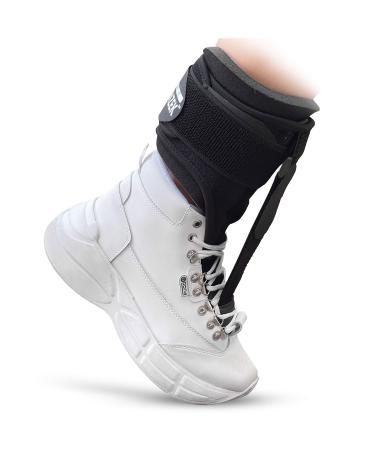 Foot Drop Support Brace Lifts Drop Foot for Natural Walking Adjustable Straps Inserts in Sneakers & Boots Dynamic Design for Strong Comfortable Support Optimal Fit & Balance