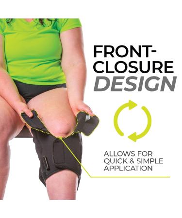 Buy BraceAbility XXXXL Plus Size Knee Brace - Bariatric Hinged Support for Meniscus Tears Arthritis Tendonitis & Injuries - Perfect for Bigger Legs & Thighs - Buy Online on GoSupps.com