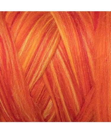 Kondoos Multi Colored Natural Wool Roving 1 lb - Ideal for Needle Felting and Handcrafts - Buy Online on GoSupps.com
