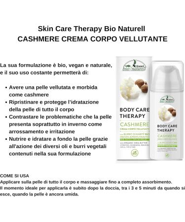 Vitamol Bio Naturell Cashmere Velvety Body Cream - 150 ml - Buy Online on GoSupps.com