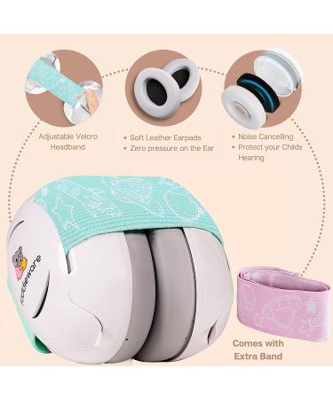 Baby Noise Cancelling Headphones 0-24 Months - Soundproof Ear Protection for Kids - Travel Essentials - Buy Online on GoSupps.com