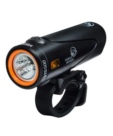 Light & Motion Vis 500, Light up The Road or Trail with a Bright 500 lumens, or Switch to SafePulse for Maximum Daytime Safety. A Strong Performer with Great Value, Light Weight, and Reliability. Black