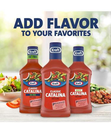 Kraft Classic Catalina Salad Dressing - 16 fl oz Bottle - Buy Online on GoSupps.com
