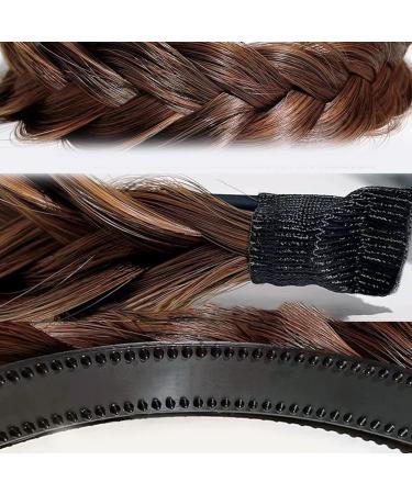 hgnxa Fishbone Braid Headband Anti-slip Tooth Braid Headband Hair Accessories for Women Retro Hairband Jewelry Girls Natural color - Buy Online on GoSupps.com