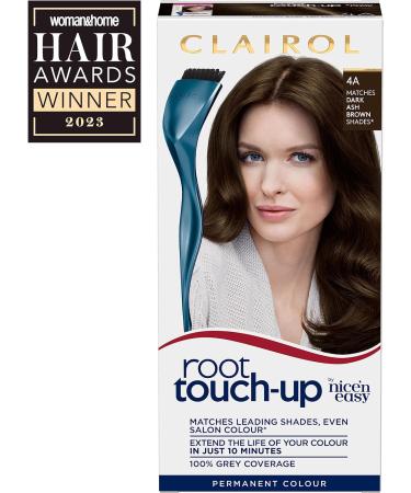 Clairol Root Touch-Up Permanent Hair Dye 4A Dark Ash Brown - 1 Count - Buy Online on GoSupps.com