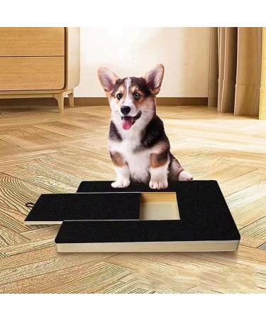 Wmzjnljy 1pc Dog Scratch Pad for Nails Dog Nail File with Built-in Snack Box Wooden Dog Nail File Board Sandpaper Scratching Mat for Dogs Toy Puppy Nail(M143-1) - Buy Online on GoSupps.com