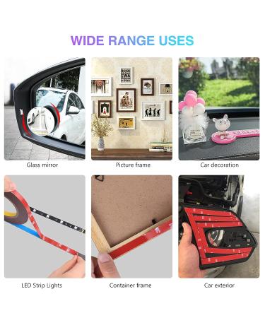 Double Sided Tape  Heavy Duty Mounting Tape  33FT x 0.4IN Adhesive Foam Tape 3M Quality for Home Office Car Automotive Decor - Buy Online on GoSupps.com