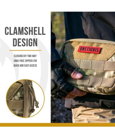OneTigris MOLLE Admin Pouch 8" x 5" x 2.5" Multicam - Buy Online on GoSupps.com
