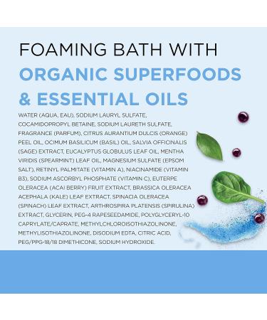 Dr Teal's Foaming Bath with Pure Epsom Salt 34 fl oz - Refresh & Revitalize with Vitamins A, B & C - Pack of 4 - Buy Online on GoSupps.com