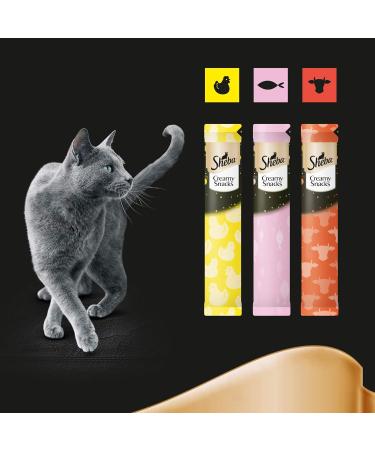 Sheba Katzensnacks Creamy Snacks for Cats - 80 Treats (960g) | Seasonal Recommendation - Buy Online on GoSupps.com