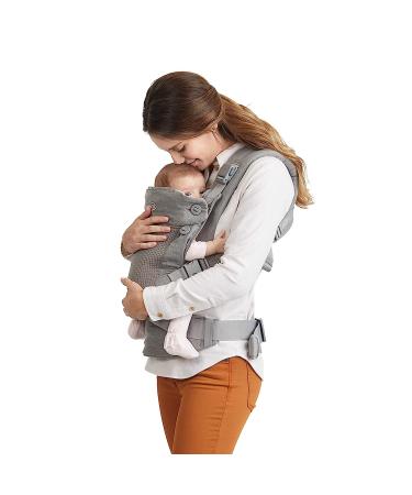 Graco Cradle Me 4 in 1 Baby Carrier - Newborn Mode, Mineral Gray - Buy Online on GoSupps.com