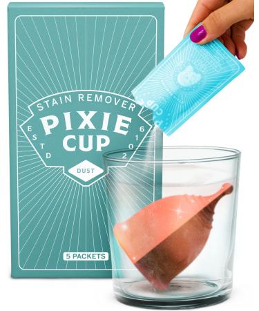 Menstrual Cup Stain Remover - Sterilizer and Cleaner - The Only Wash That Will Completely Remove Stains from Reusable Menstrual Discs and Period Cups - Organic Powder Solution