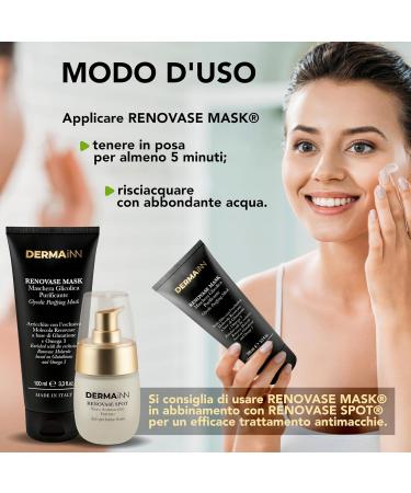  Innbiotec Pharma Renovase SPOT - Anti-Spot Face Serum with Glutathione and Hyaluronic Acid | Shiarente Spot Cream Fragrance Free Omega 3 Hyaluronic Acid Serum for All Skin Types - Buy Online on GoSupps.com