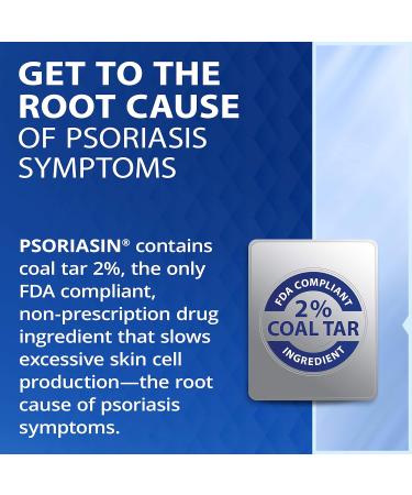 Psoriasin Deep Moisturizing Ointment 4.2oz - 2% Coal Tar for Psoriasis Relief - Buy Online on GoSupps.com