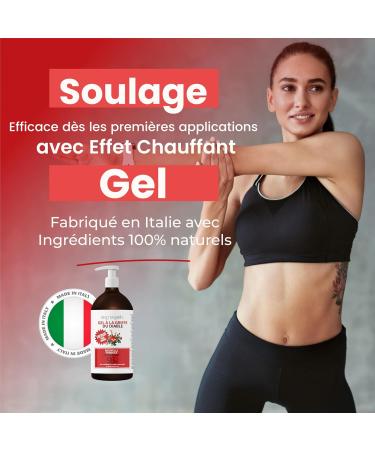 Pommade la griffe du diable - 1000 ml - Extra forte - 98% - Formule pour massage en forme de griffe du diable - Gel de relaxation musculaire - P n tration rapide - Avec collag ne acide - Buy Online on GoSupps.com