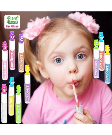 Townley Girl Care Bears Lip Gloss Set | 10 Piece Plant-Based Makeup for Girls | Perfect Party Favors & Birthday Gifts Ages 3 - Buy Online on GoSupps.com