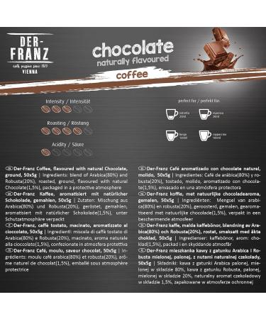 Buy The French Coffee Pack - 5 x 500g Flavored Ground Coffee (Hazelnut Vanilla Chocolate Cinnamon Caramel) - International Shipping Available - Buy Online on GoSupps.com